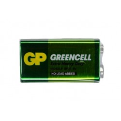 Батарейка крона, GP Greencell, 6F22, 9V, сольова